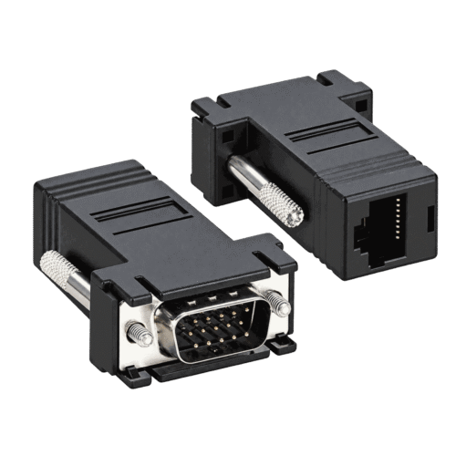 Adaptador VGA hembra a RJ45