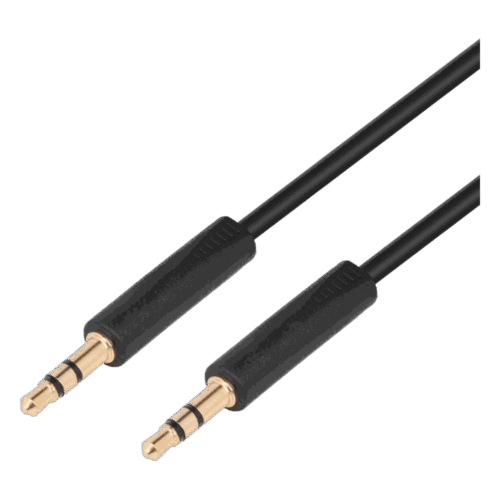 Cable auxiliar 3,5 mm a 3,5 mm macho de 3 m