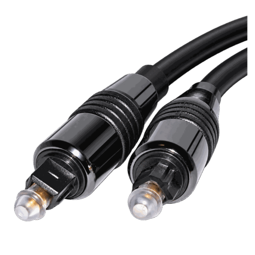 Cable de fibra óptica de audio de 1 metro