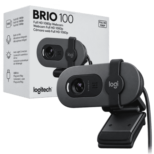 Cámara Web Logitech Brio 100 Full HD 1080p