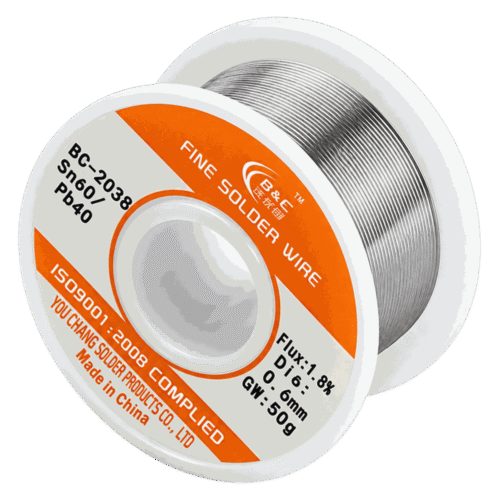 Estaño de 40 Gramos 1.0 mm para Servicio Técnico