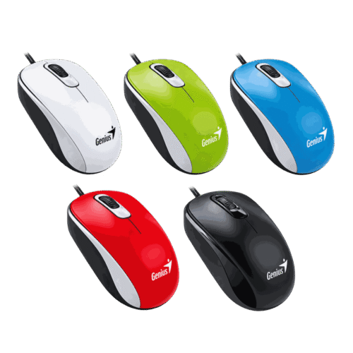 Mouse Genius DX110 USB Negro 1000 DPI Para PC