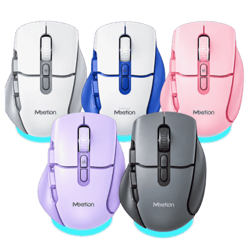 Mouse Meetion BTM001 Bluetooth e inalámbrico recargable