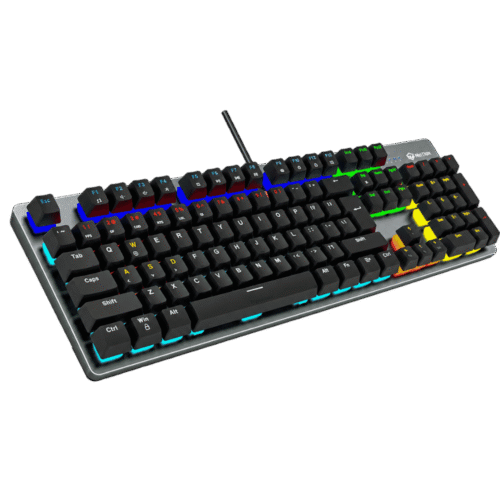 Teclado mecánico Meetion MT-MK007 con switch azul