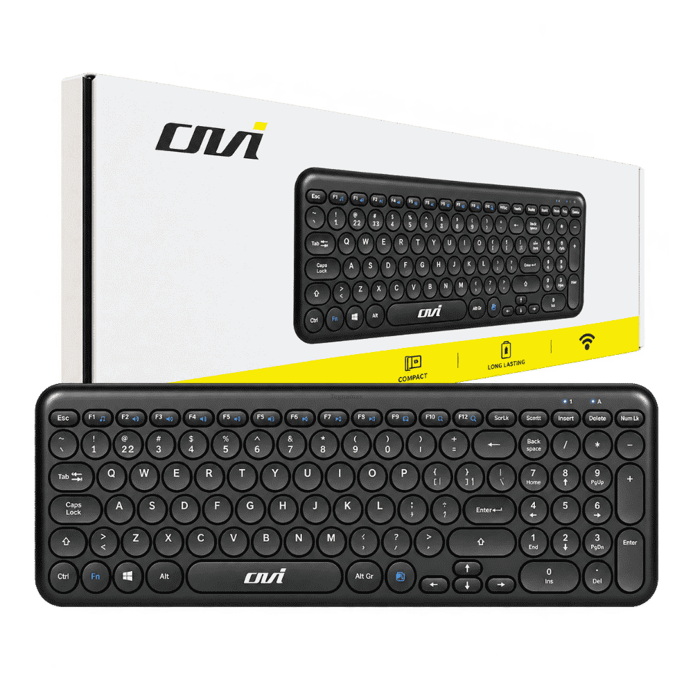 Teclado OVI WM-131 Inalámbrico Bluetooth 5.1 y 2.4 GHz