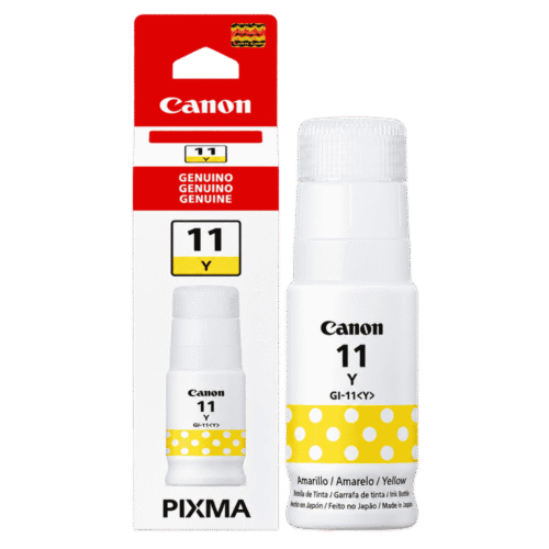 Tinta Canon GI-11 Y Amarilla 70 ml para Impresora
