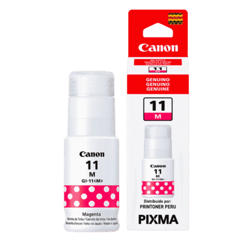 Tinta Canon Magenta GI-11 M 70 ml para G2160 y G3160