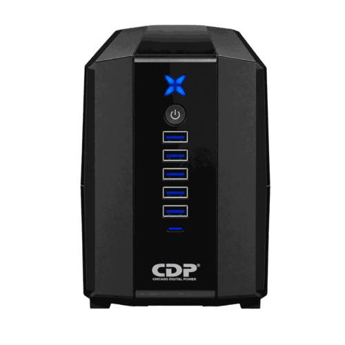 UPS CDP UPR758 de 750VA y 375W con 8 tomas